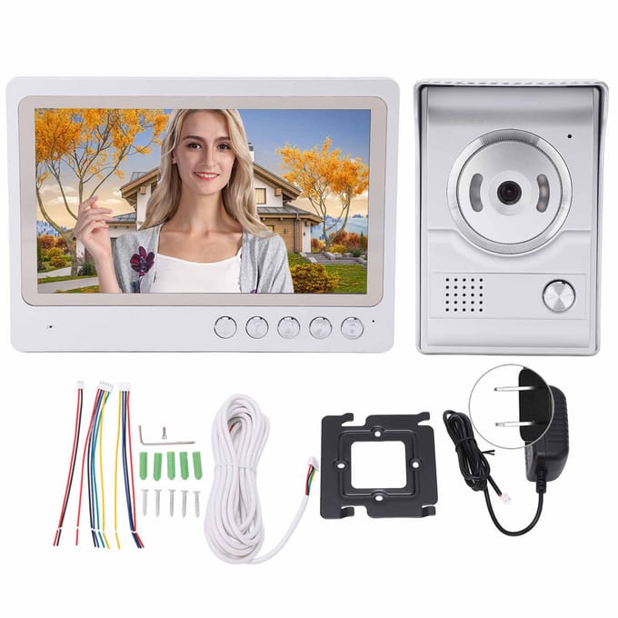 9-inch HD Video Intercom UI Interface Deurtelefoon Systeem Slimme Toegang Deurcamera