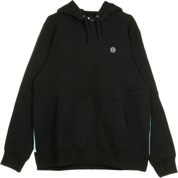 Vivid Herenhoodie P/o Fleece Zwart