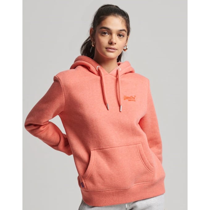 Superdry Maat L Vintage Logo EMB Trui Vrouwen