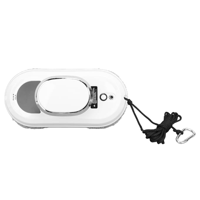 Robot Laveur de Vitres Nettoyage Automatique avec Planification Intelligente du Trajet Puissance d'Aspiration 5600pa Télécommande EU Plug white