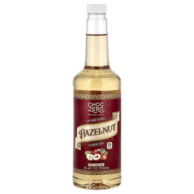 Sirop Premium, Noisette, Sans Sucre, 750 ml (750ml)