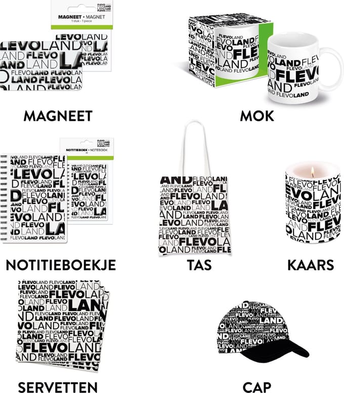 Flevoland voordeelpakket - Souvenirs Nederland - Cadeau man en vrouw