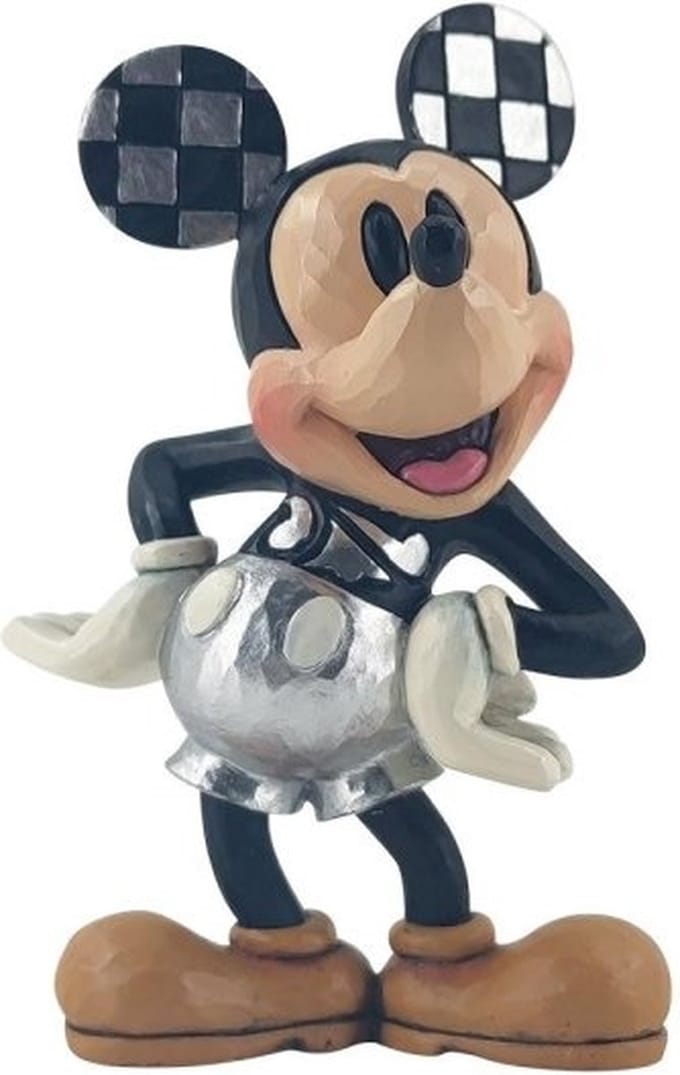Disney Traditions - D100 Mickey Mouse - Jim Shore - 100 year anniversary - 9 cm