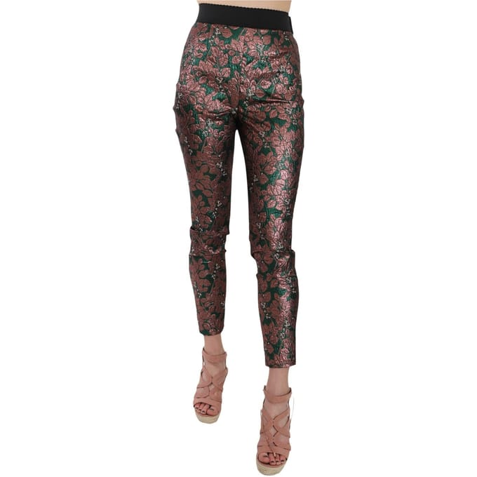 Bloemen Brocade Broek Stijl Pan70014