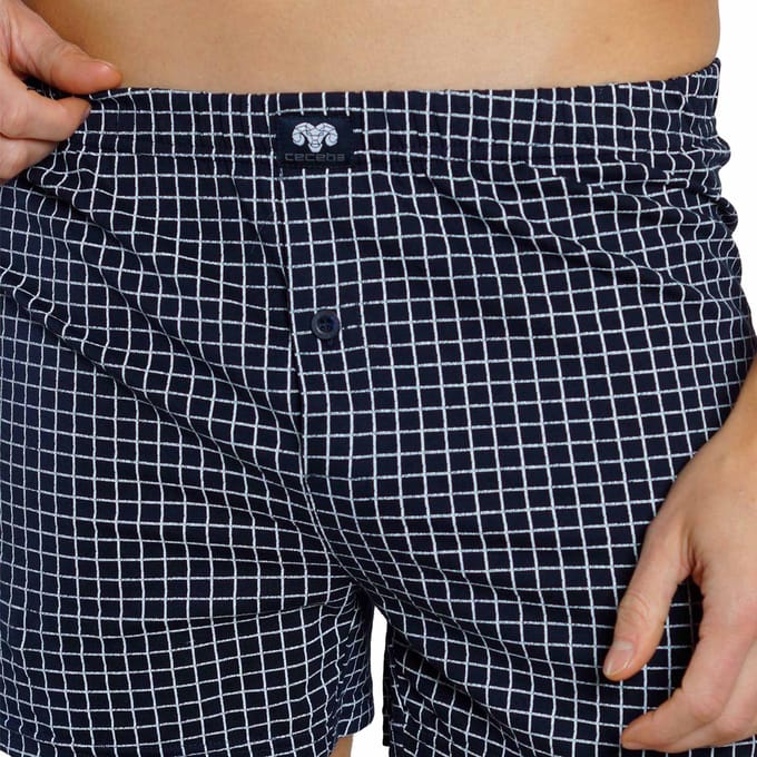 2 blauwe Ceceba Daytona heren shorts