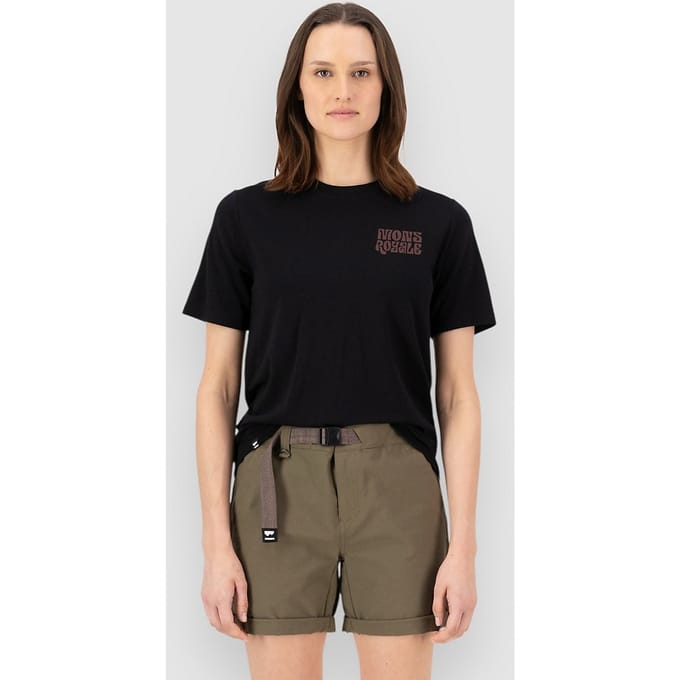 Mons Royale Icon Merino Base Layer Top zwart