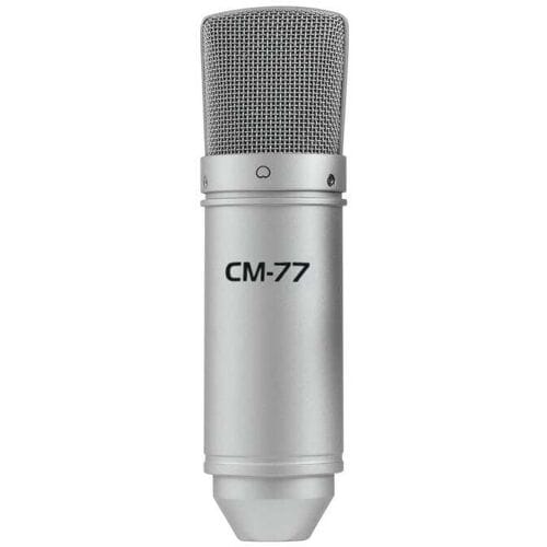 Studiomicrofoon Omnitronic MIC CM-77 Zendmethode:Kabelgebonden Incl. shockmount, Incl. klem