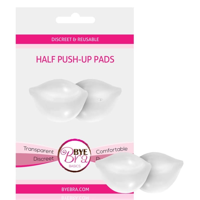 Bh-pads - Bye Bra Halve Push-Up Pads Transparant white