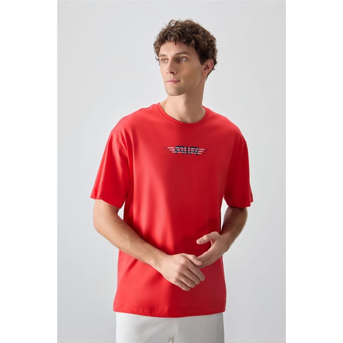Oversized Katoenen Logo T-Shirt