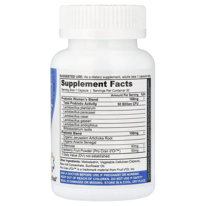 NutraBlast, Probiotic voor Vrouwen, 30 Capsules