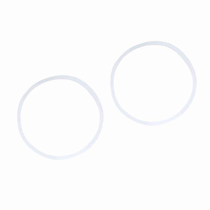Lot de 2 joints d'étanchéité en caoutchouc de rechange pour centrifugeuse 600 W white