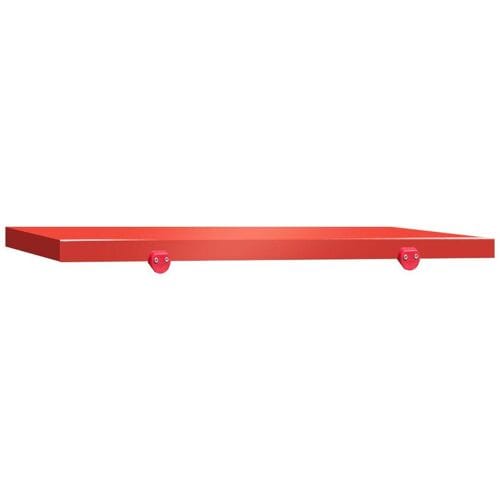 GGM Gastro Schneideplatte für Arbeitstisch - 800x700mm - HACCP-Konform - Rot Rood
