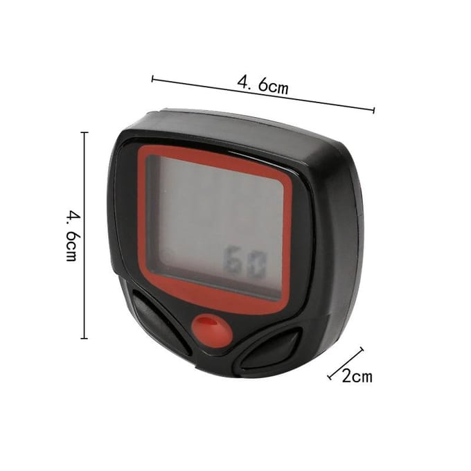 Bergachtige fietscodemeter, fietssnelheidsmeter, enkele fietsstapsnelheidsmeter 548B, hetzelfde type fietsaccessoire white