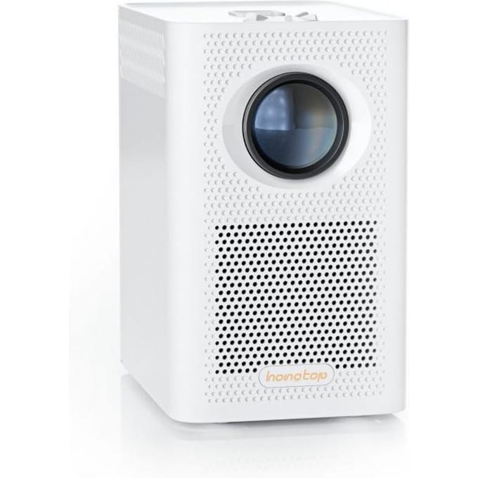 S30 MAX HONGTOP Mini projecteur portable intelligent Home Cinéma 1080P Projecteur portable Projecteurs Android with EU Plug blanc