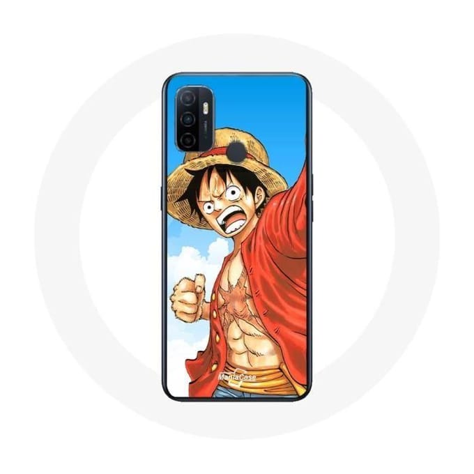 Oppo A53 Case Manga Een stuk Luffy Anime