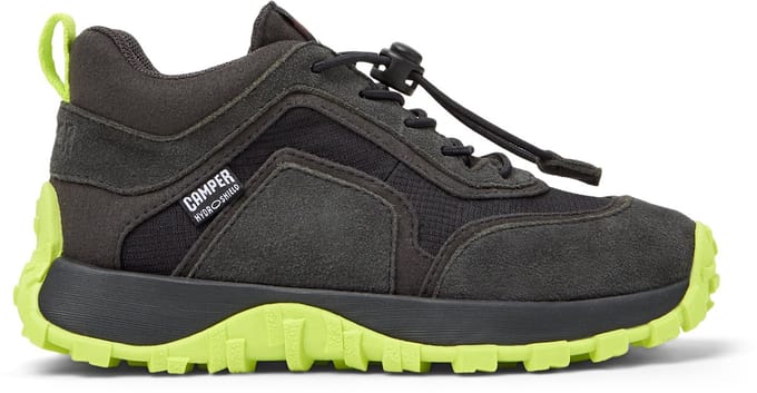 Camper Drift Trail Sneaker-Bootie Drift Trail - Kinderen - Grijs Zwart 1 - 38