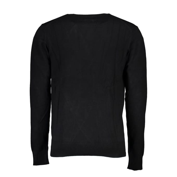 Gianmarco Venturi Zwarte Viscose Heren Sweater