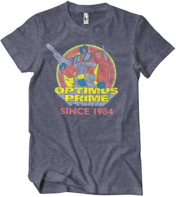 Transformers Optimus Prime - Since 1984 T-shirt marineblauw/gemêleerd