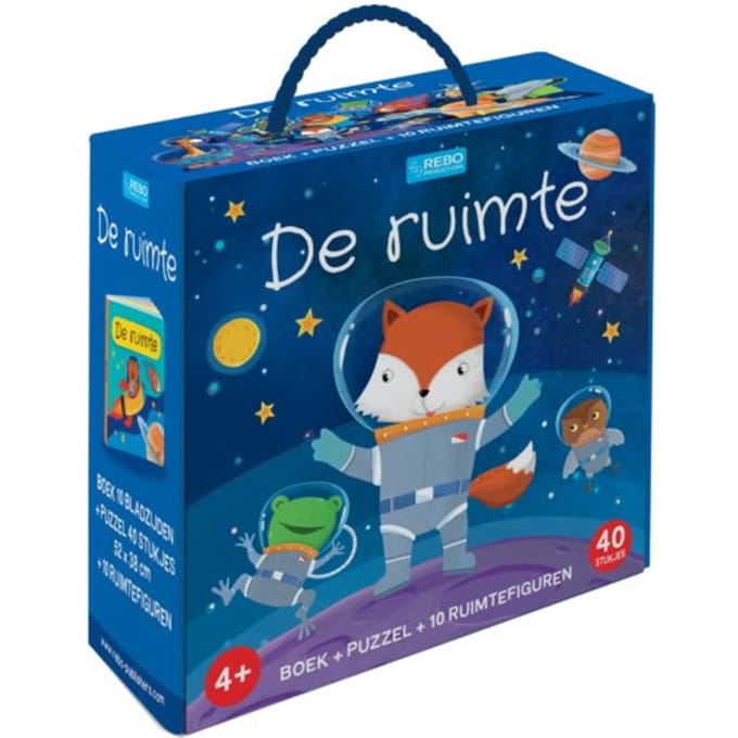 De Ruimte - Boek + Puzzel + 10 Figuren