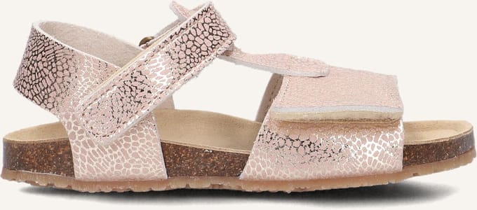 Ton & Ton Meisjes Sandalen - Marja - Roze - Textiel - - Maat 25
