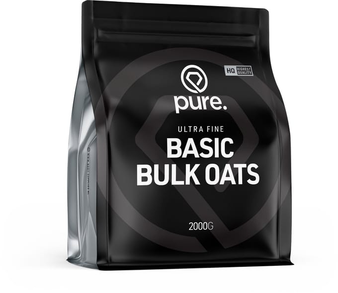 Pure. Basic Bulk Oats - 1500gr - complexe koolhydraten – havermout – eiwit oats – vezels - vegan