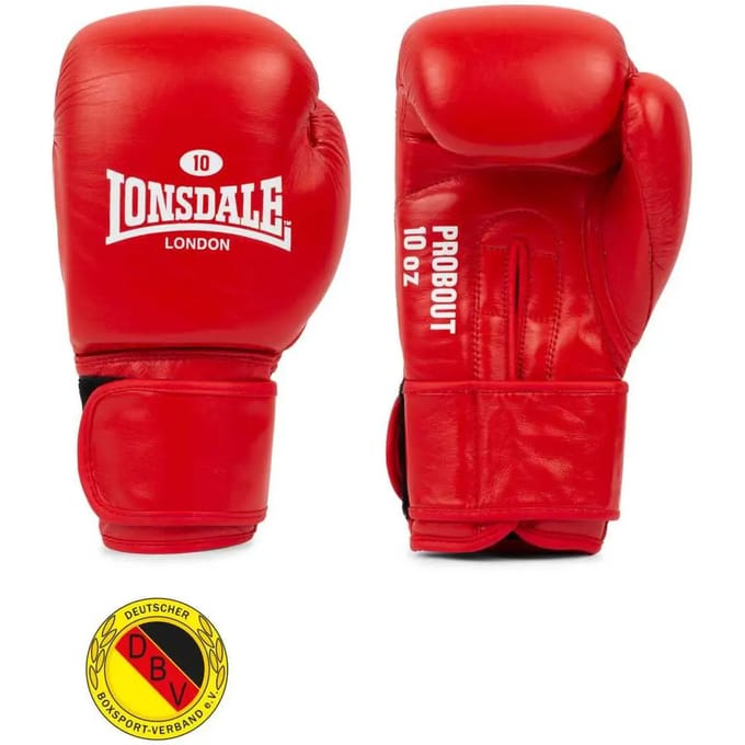 Lonsdale Probout Dbv Contest bokshandschoenen van leer