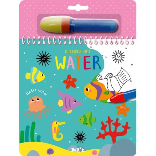 Standaard Uitgeverij Coloring with Water - Underwater World