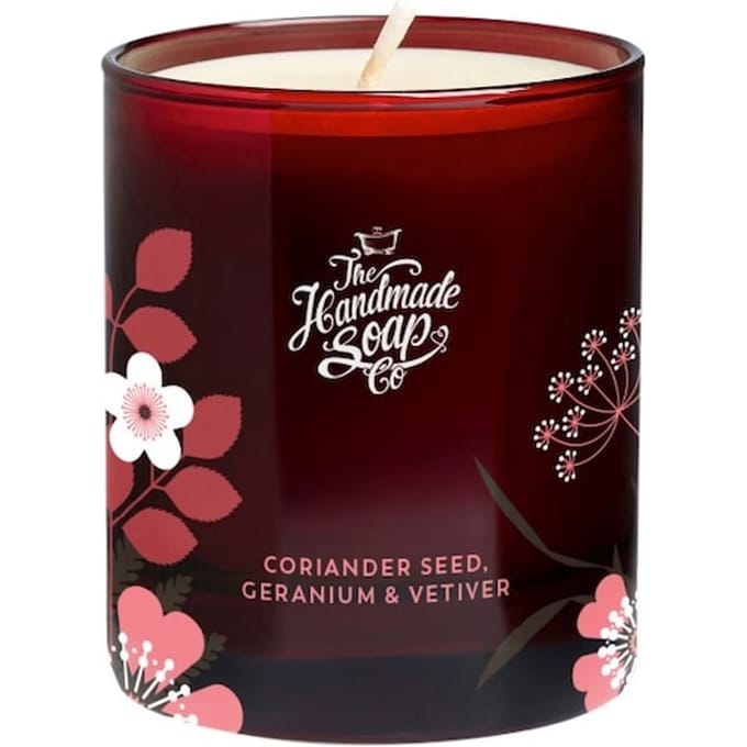 The Handmade Soap Coriander Seed, Geranium & Vetiver Sojakaars Geurkaarsen Unisex 210 g
