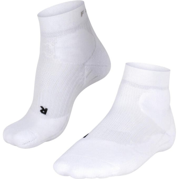 FALKE TE2 Short anti-blaar katoen functioneel materiaal tennissokken dames wit - maat 37-38