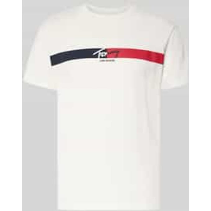 regular fit T-shirt van puur katoen
