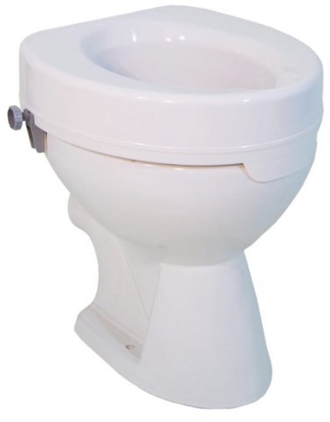 Toiletzitting verhoging 10 cm voor meer comfort