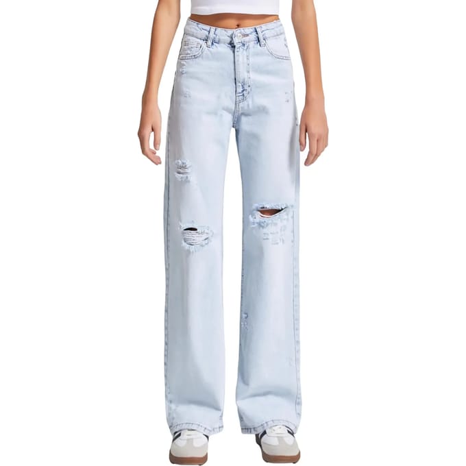 It's Basic - Straight High Rise Jeans