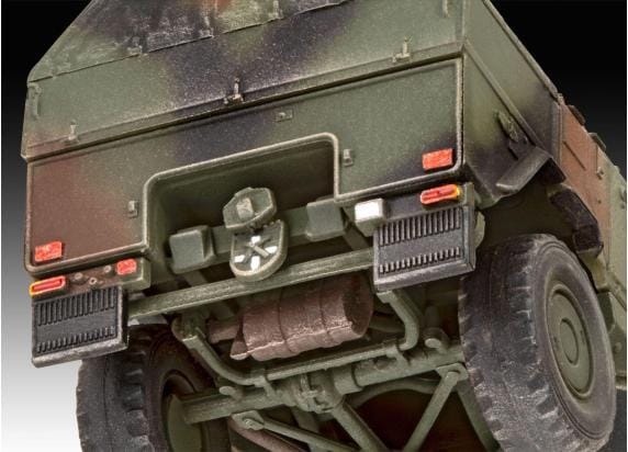 Revell Modelbouwpakket Militaire voertuigen - 03345 ATF Dingo 1 Military Vehicle Plastic - 1:72 - Modelbouw
