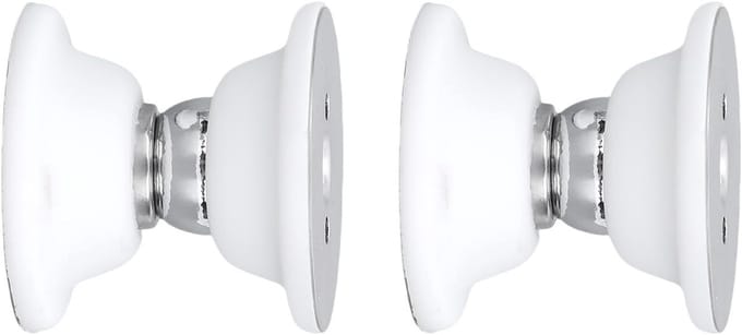 Magnetische Deurvanger - Deurstopper Camper - Veilige Sluiting - Sterke Magnetische Greep - 48 x 5 cm - Wit