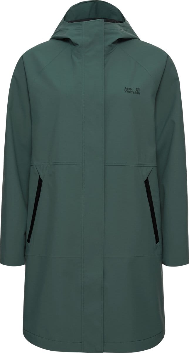 Jack Wolfskin ONERA 2L COAT W Dames Outdoorjas-sago palm