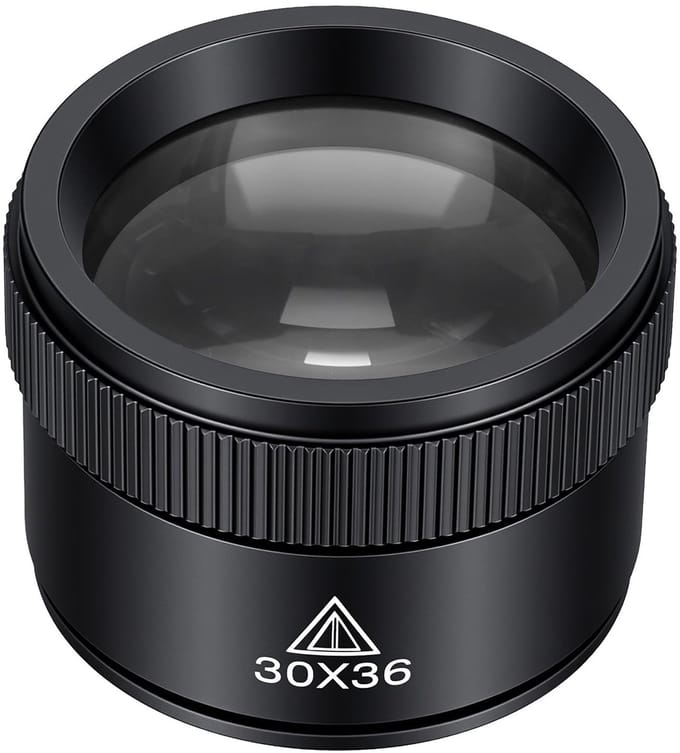 Dailygoods - Draagbaar Vergrootglas 30X voor Lezen en Juwelierwerk