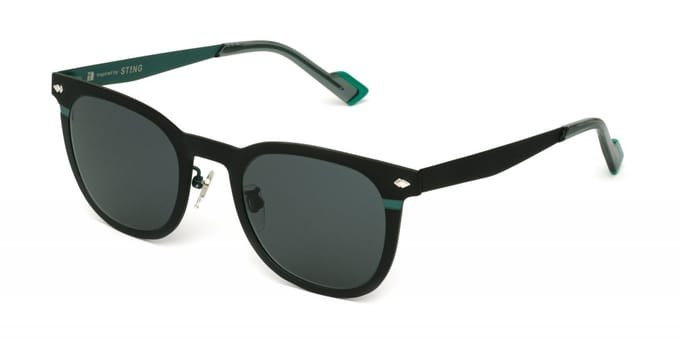 Sting SST522 Nero semilucido c/parti colorate 49/23/145 MAN Zonnebrillen