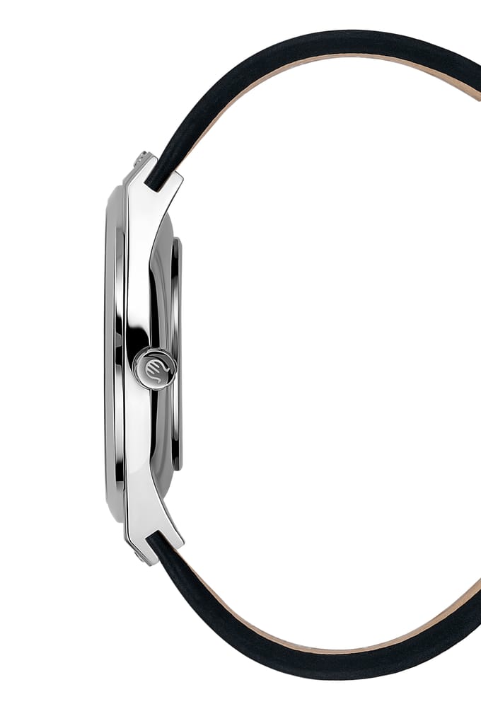 ORPHELIA OR71905 - Horloge - Leer - Zwart - 41 mm