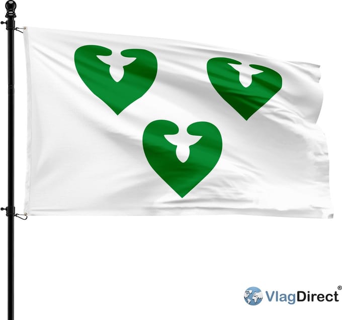 Waverse vlag - Gemeente Waver vlag - 90 x 150 cm.