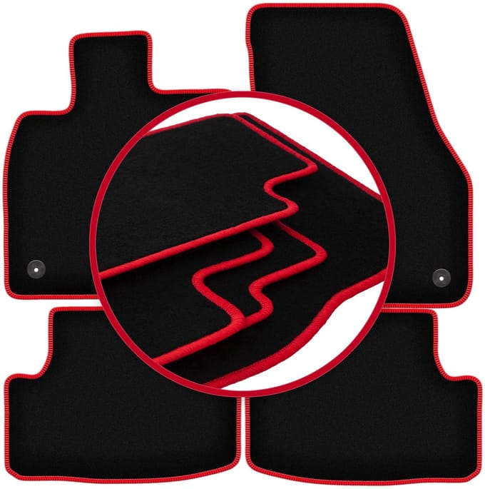 CARLUX-RED automatten voor: Seat Ateca crossover (2016-)