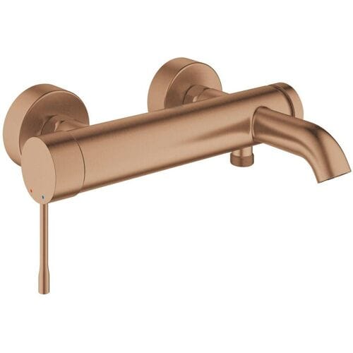 GROHE Essence New Badkraan - Mengkraan - 15 cm hartafstand - Warm sunset geborsteld (mat brons)
