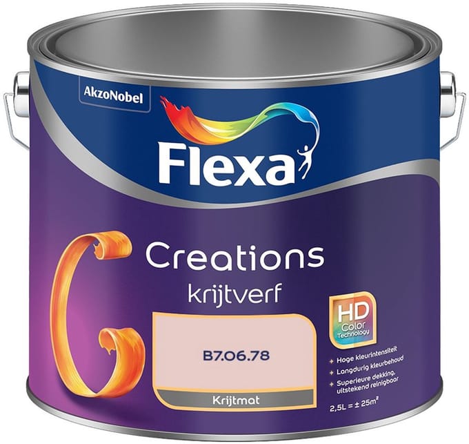 Flexa - Creations Muurverf Krijt - B7.06.78 - Mengverf - 2,5 L