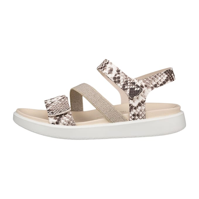 Ecco Ecco Flowt Sandalen beige Leer