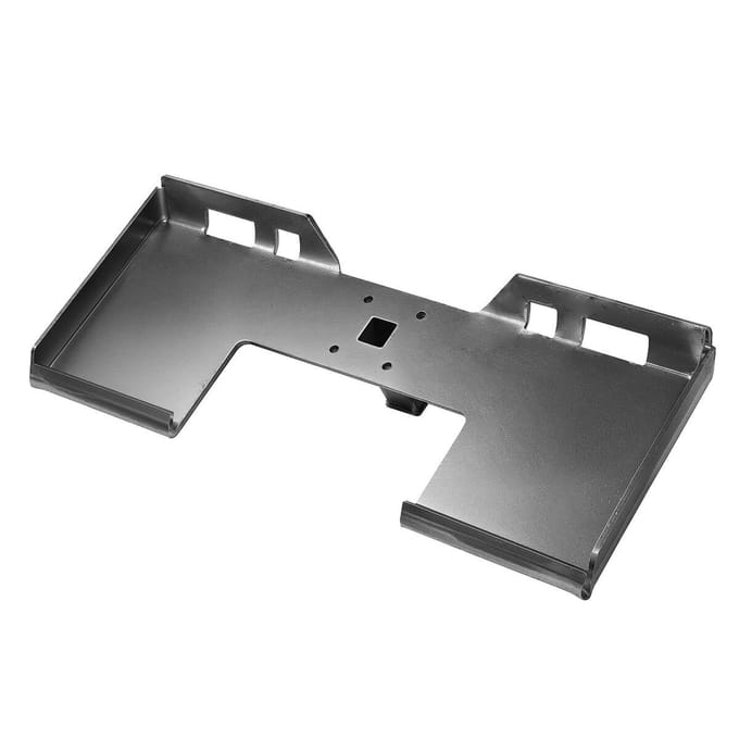 Plaque de fixation pour chargeuse compacte 3/8  Attache rapide avec récepteur de 2,28