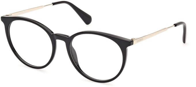 Max &co MO5145 Shiny black 51/17/140 WOMAN Brilmonturen