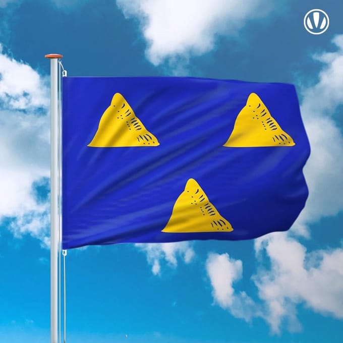 Vlag Tubbergen 150x225cm