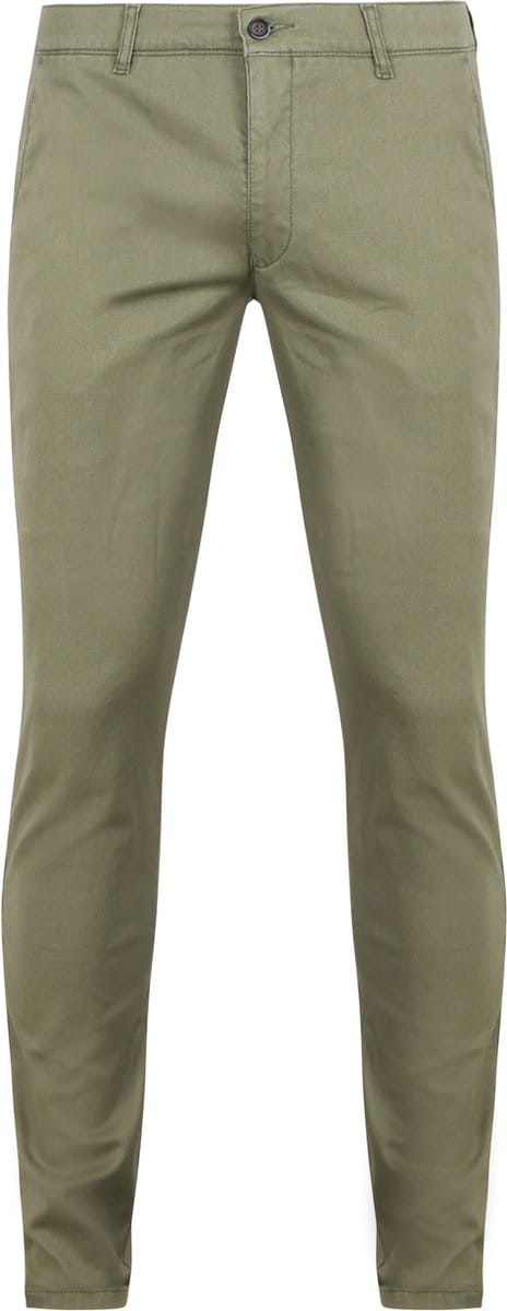 Suitable Chino broek Pico Groen - Maat 54 - Heren - Mannen broeken