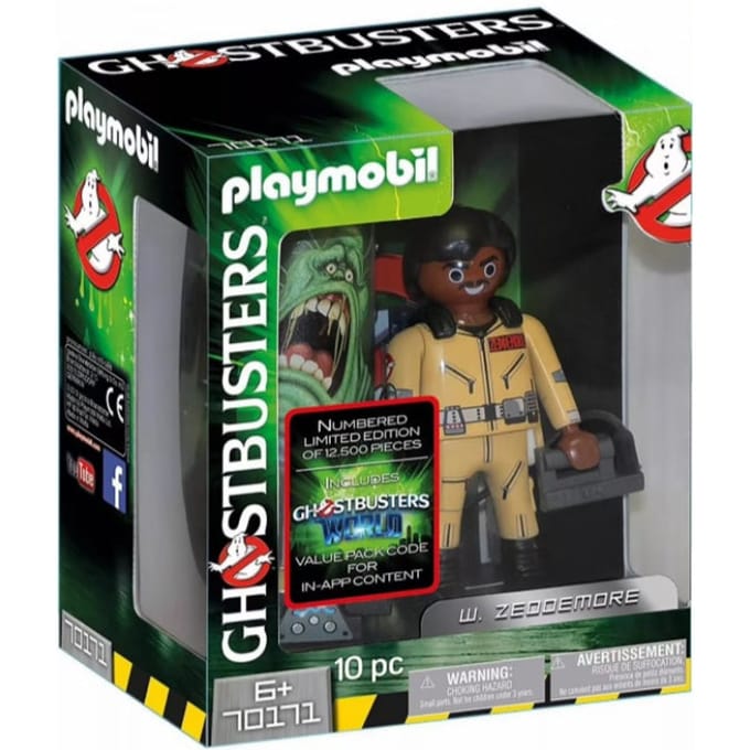 PLAYMOBIL  Ghostbusters™ Collector's Edition W. Zeddemore - 70171