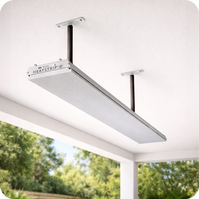 Heatstrip Verlengbeugels Zwart Maat: 90 cm