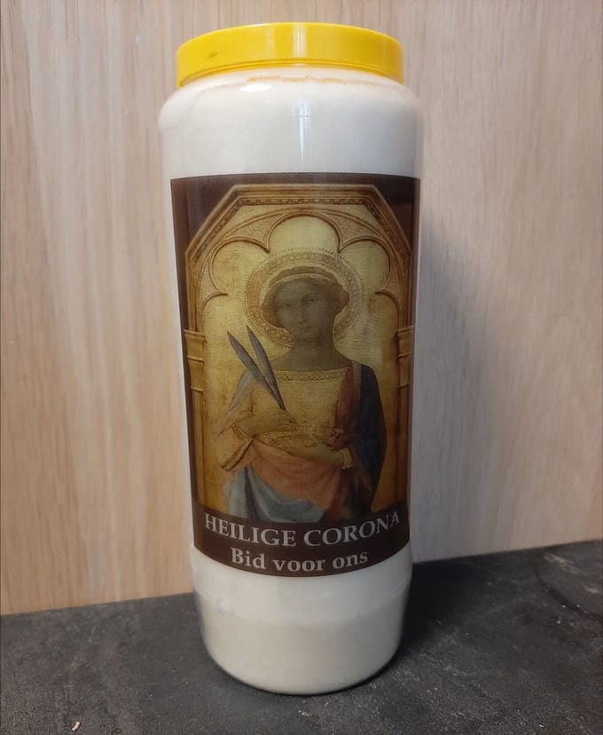 Noveenkaars Heilige Vrouw 026 - 6 dagen brander (5 stuks)